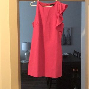 Hot pink cocktail dress